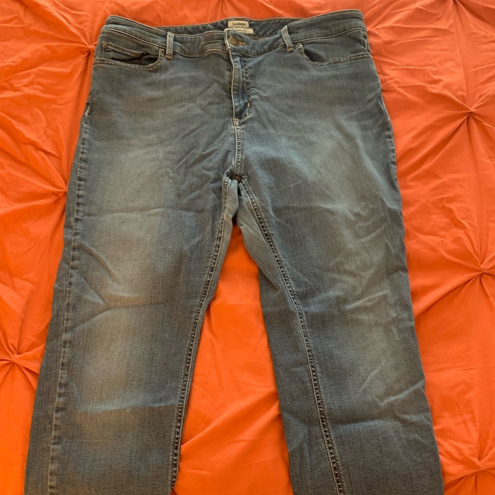 LL Bean Favorite Fit Stonewashed Jeans